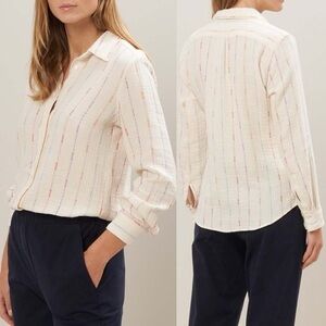 New Hartford Coraz Multicolor Stripe Gauze Shirt